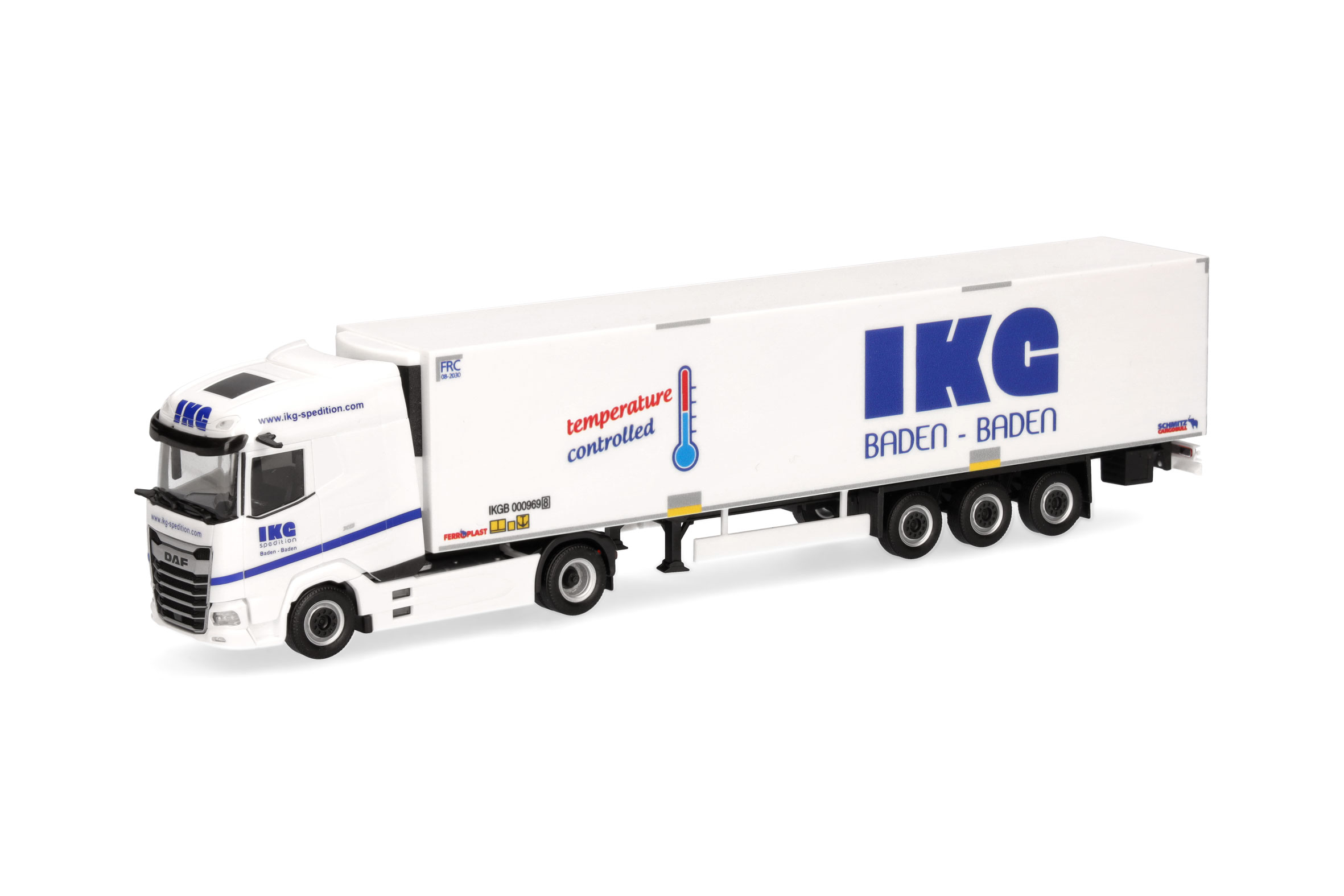 herpa 959018 - DAF XG KüKo-SZ IKG Spedition