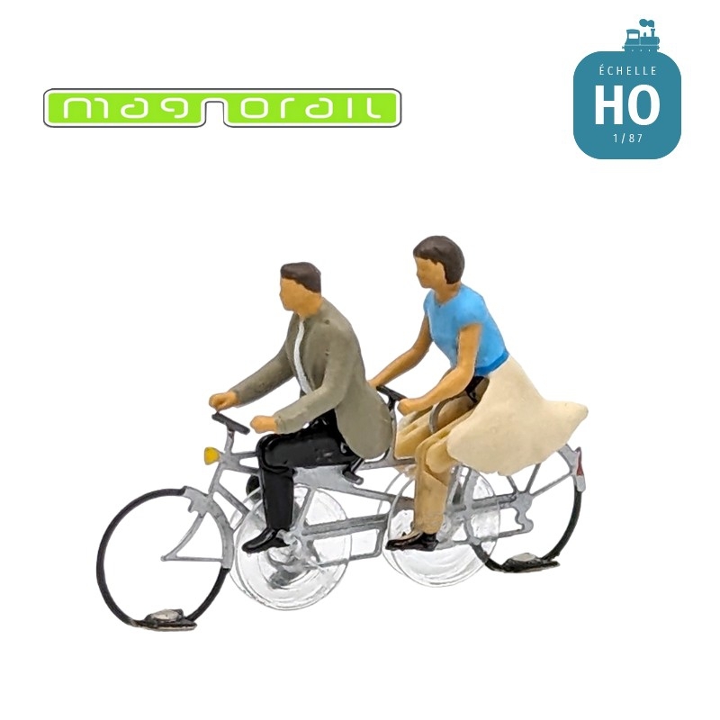 Magnorail KKd-2 - Tandem Fahrrad - Gebrauchsfertig