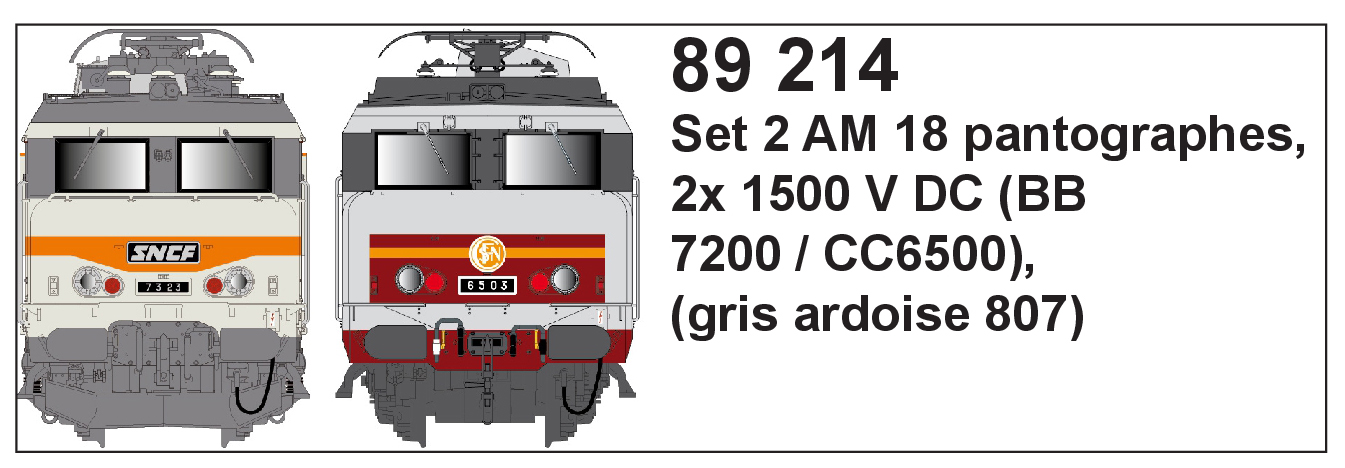 LS Models LS89214 - Stromabnehmer AM18 (CC 6500/BB