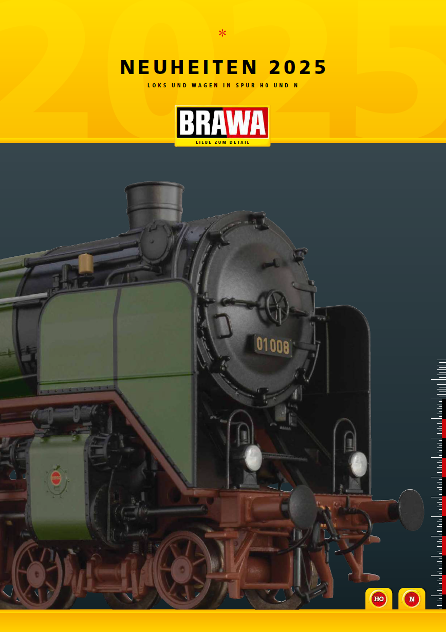 Brawa 0125 - BRAWA Neuheitenprospekt 2025