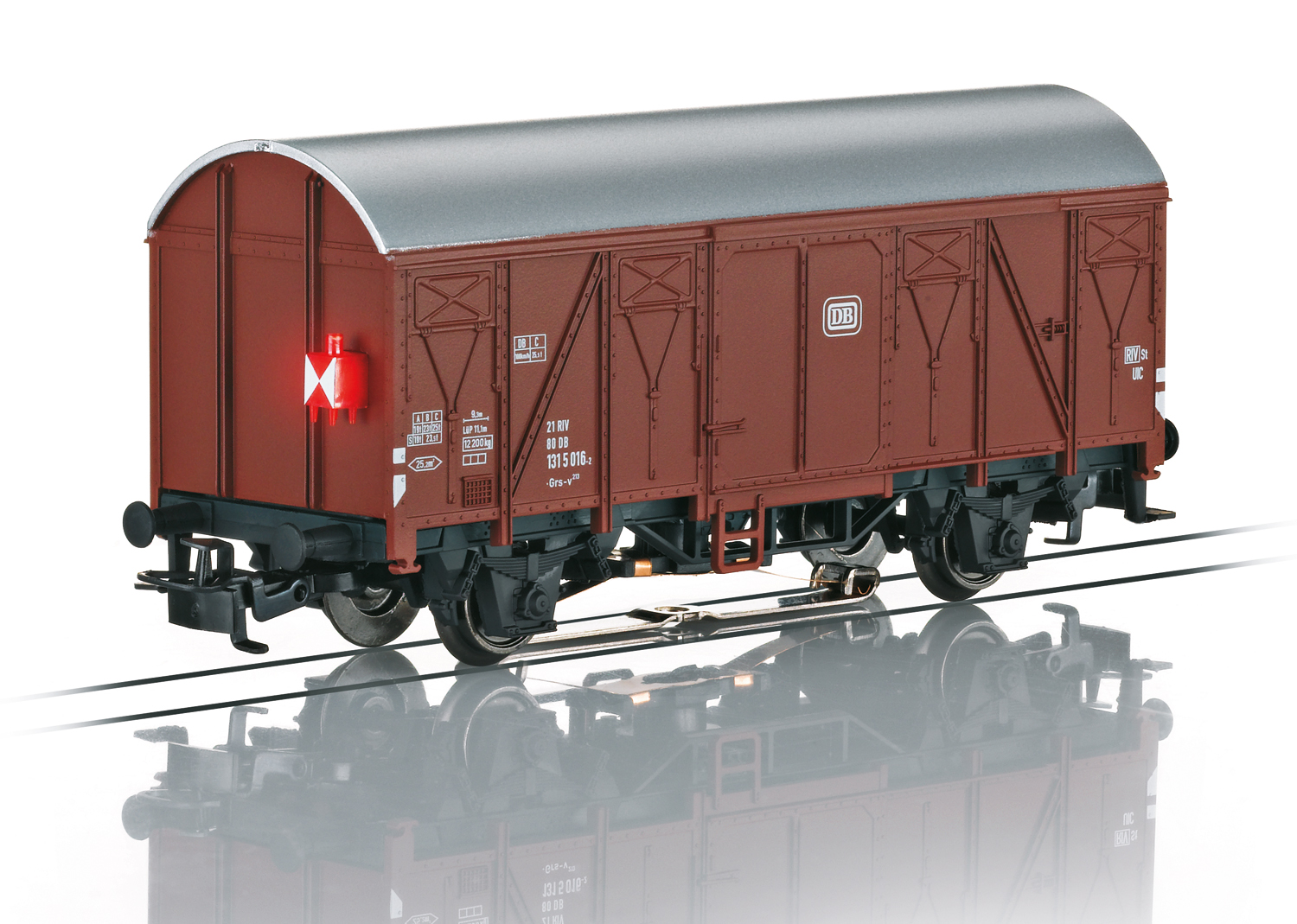 Märklin 4411 - Ged. Güterwagen DB