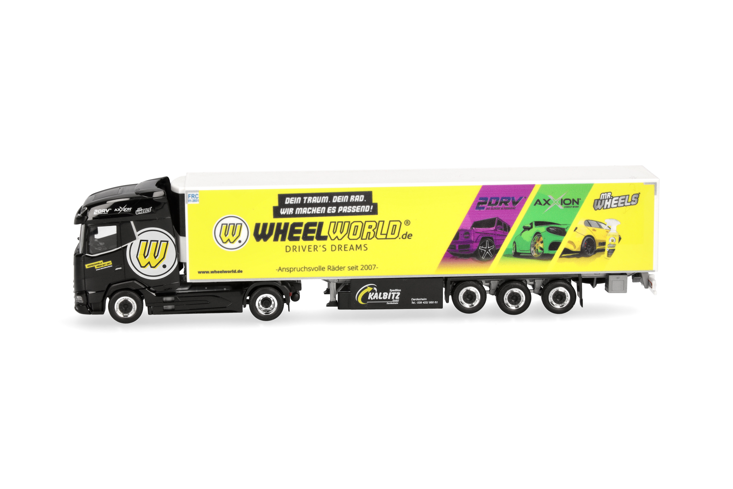 herpa 961547 - DAF XG KüKo-SZ_Kalbitz_AXXION