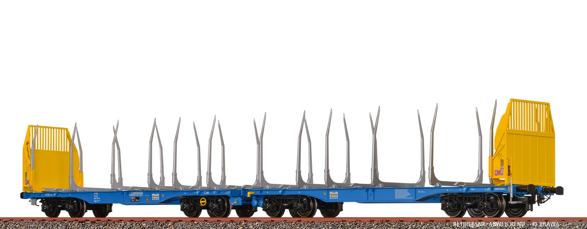 Brawa 50803 - H0 GÜW Sggmrrs Innofreight VI