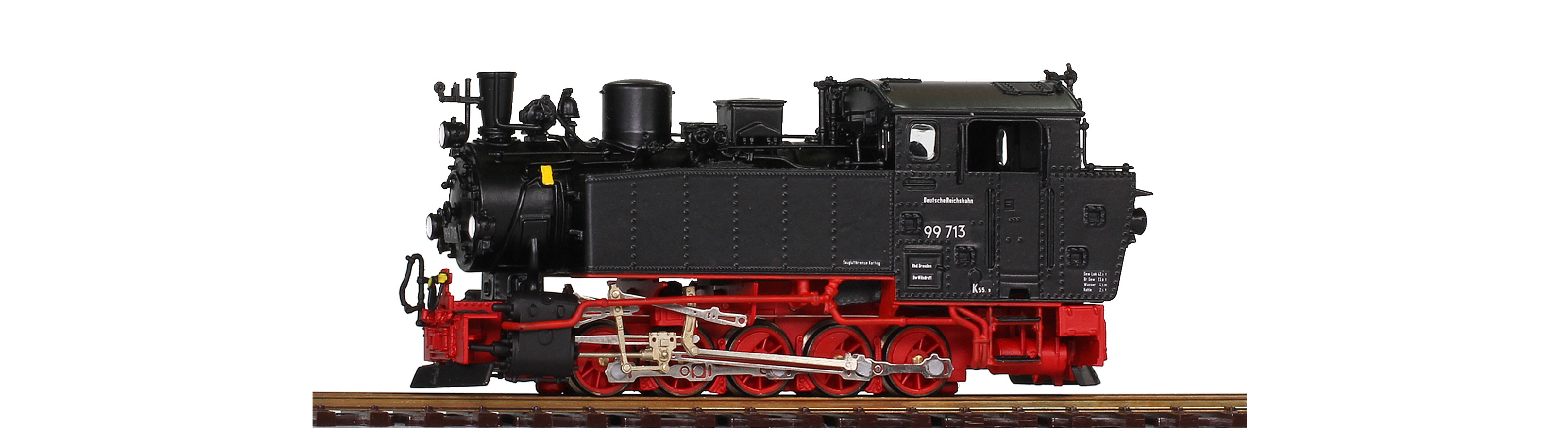 Bemo 1006873 - DR 99 713 Dampflokfertigmodell Ep.V