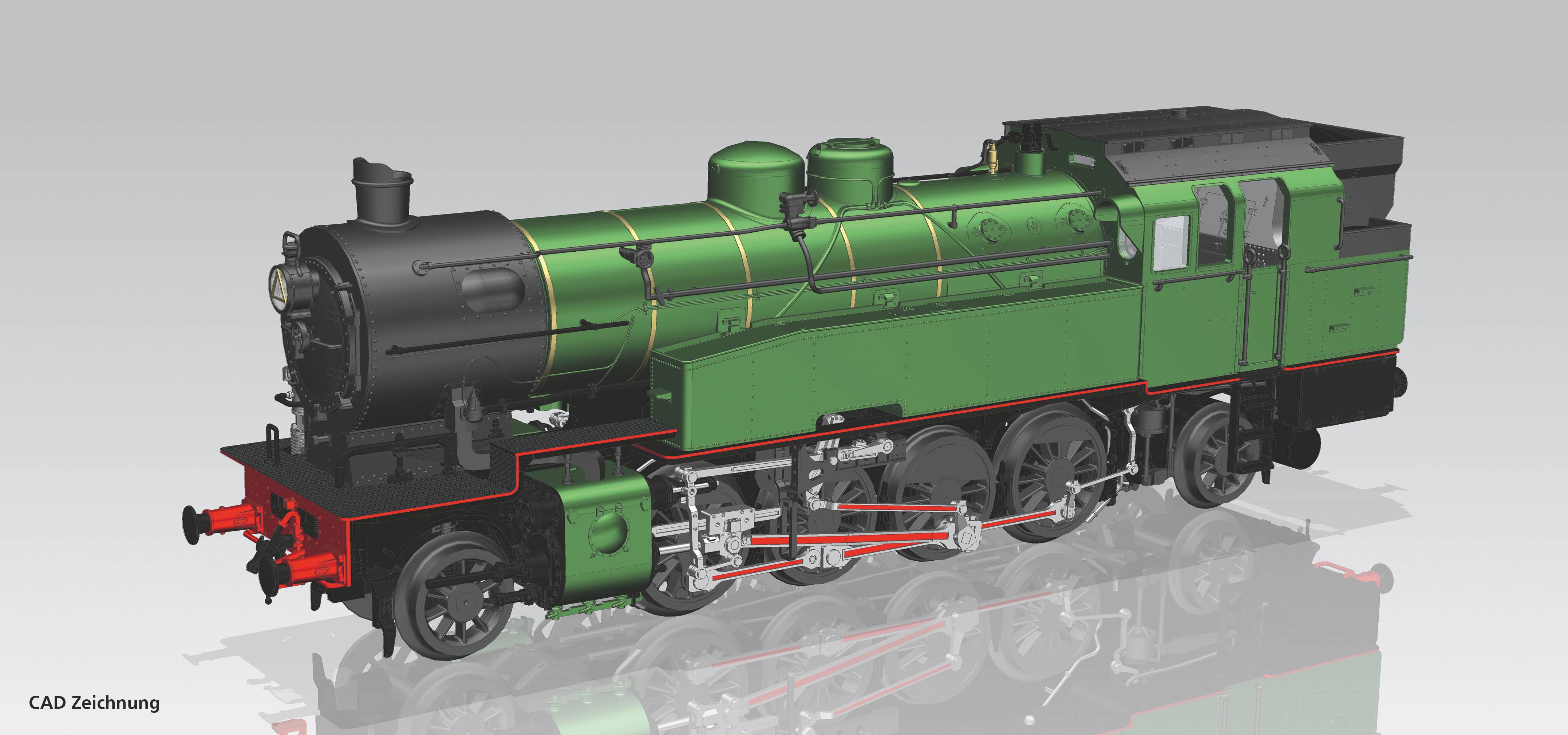 Piko 50658 - ~Dampflok Rh 97 SNCB III + PluX22 Dec