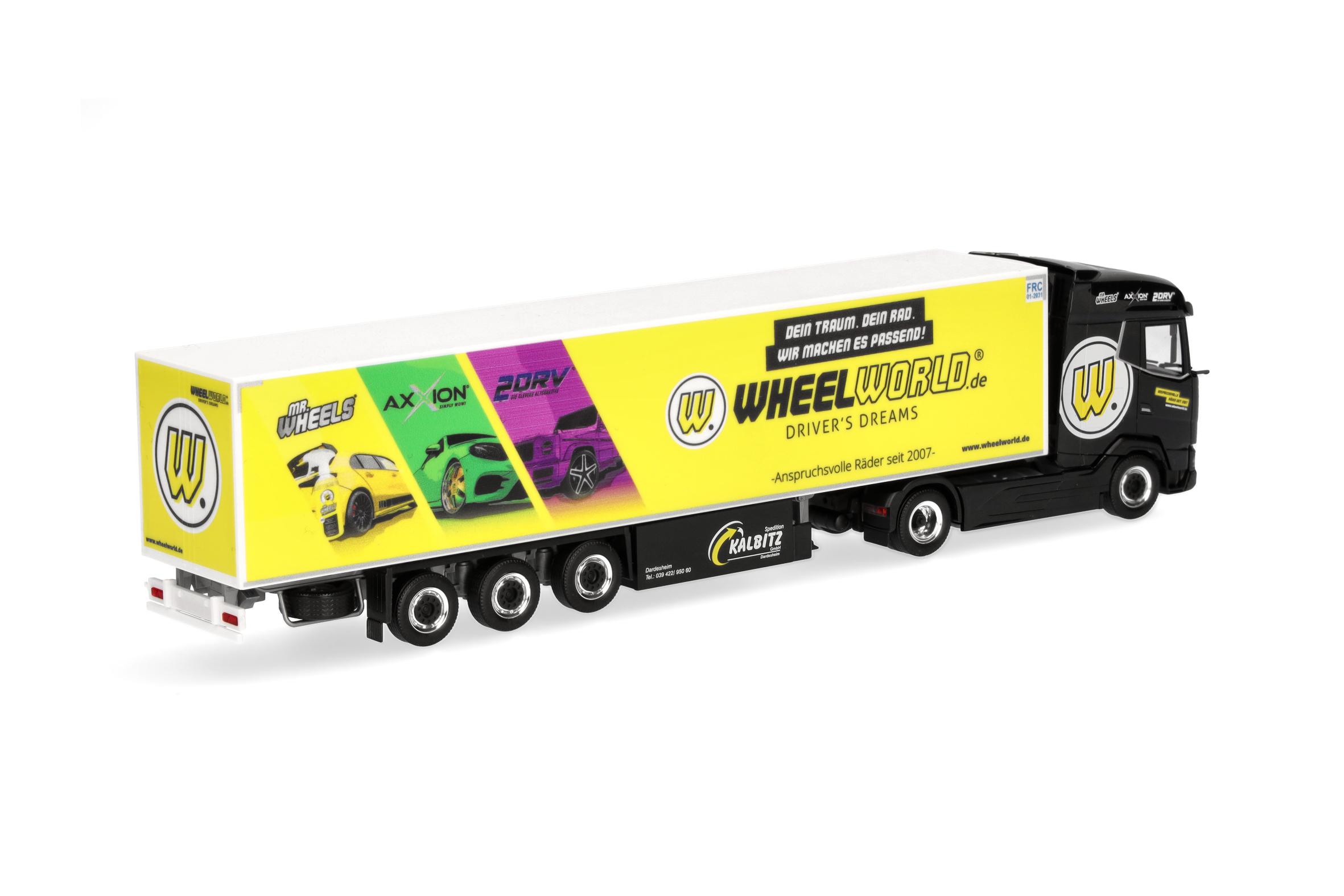 herpa 961547 - DAF XG KüKo-SZ_Kalbitz_AXXION