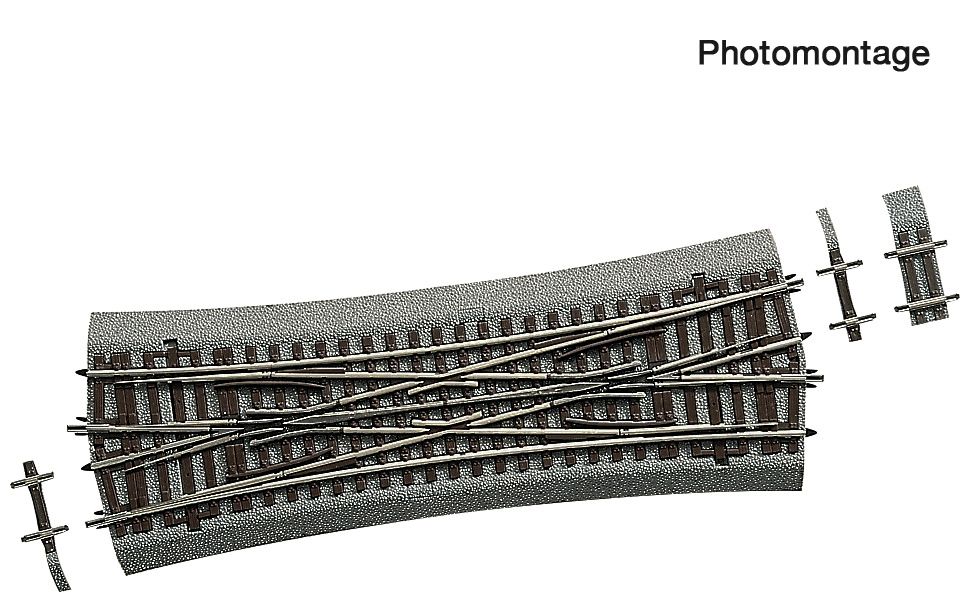 Roco 42595 - Doppelkreuzungsw. DKW-15    HA