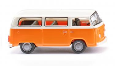 Wiking 031802 - VW T2b Bus - orange/weiß