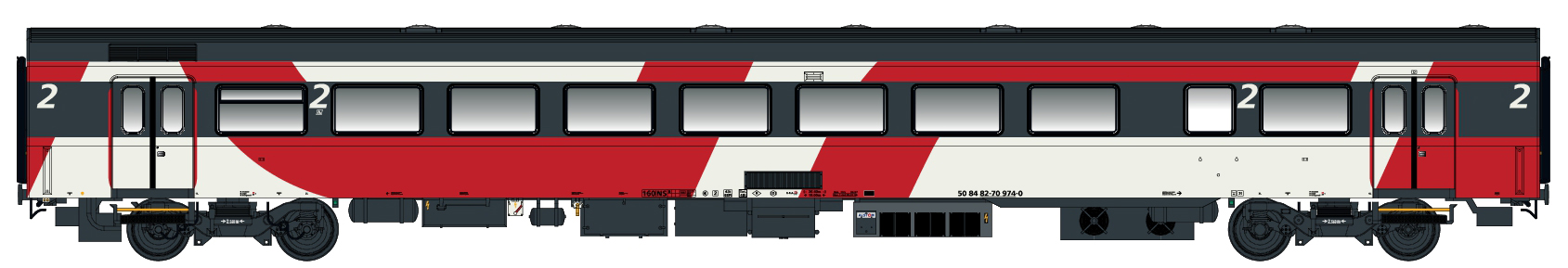 LS Models LS44056 - Personenwagen ICRm 2.Kl. BD NS