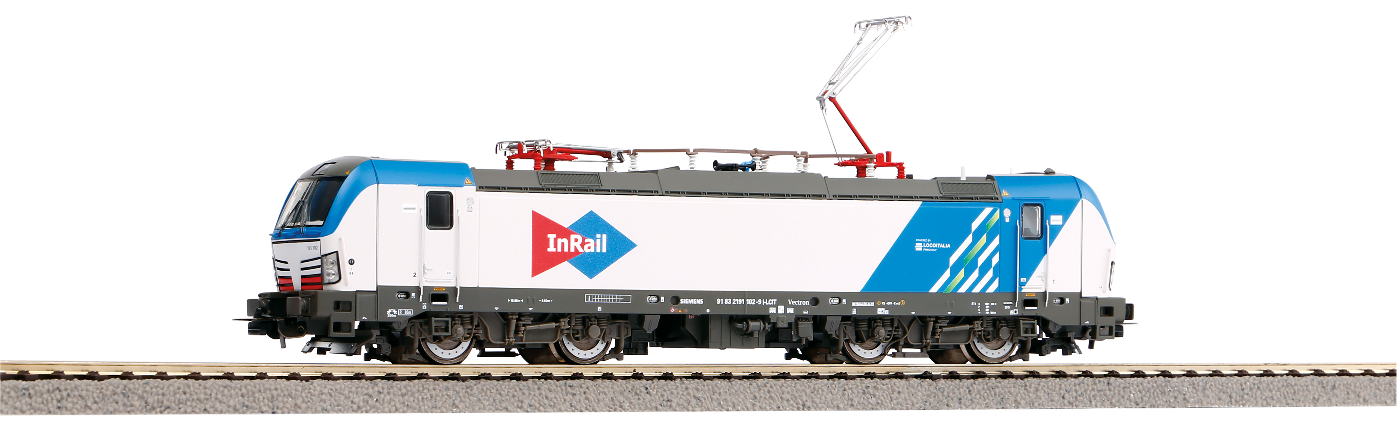 Piko 59596 - E-Lok BR 191.1 InRail VI + DSS PluX22