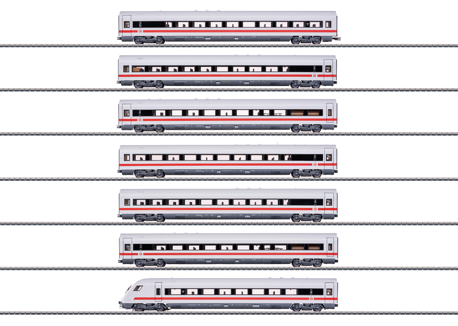 Märklin 42930 - ICE-Wagen-Set m.7 Wagen DB AG