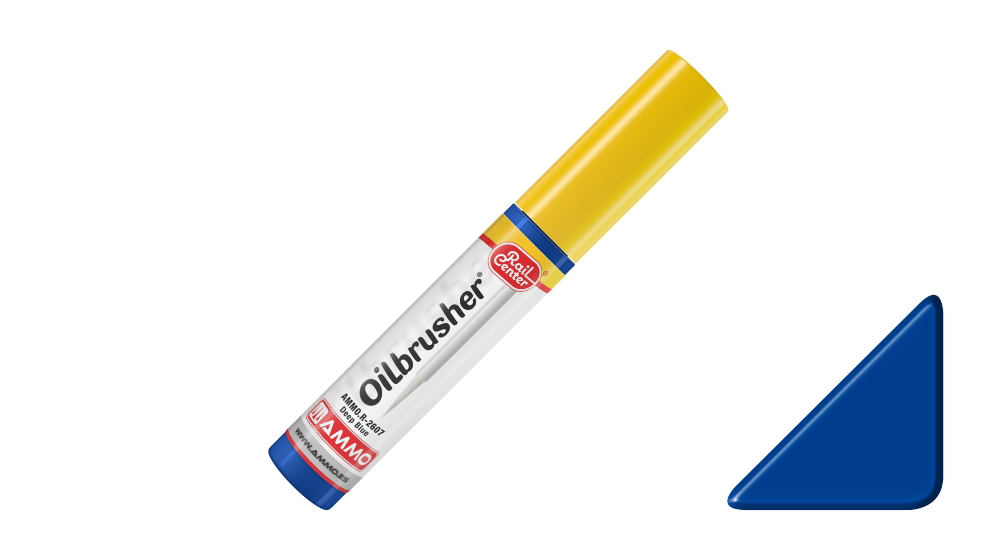 AMMO.R-2607 - Dunkelblau, Ölpinsel