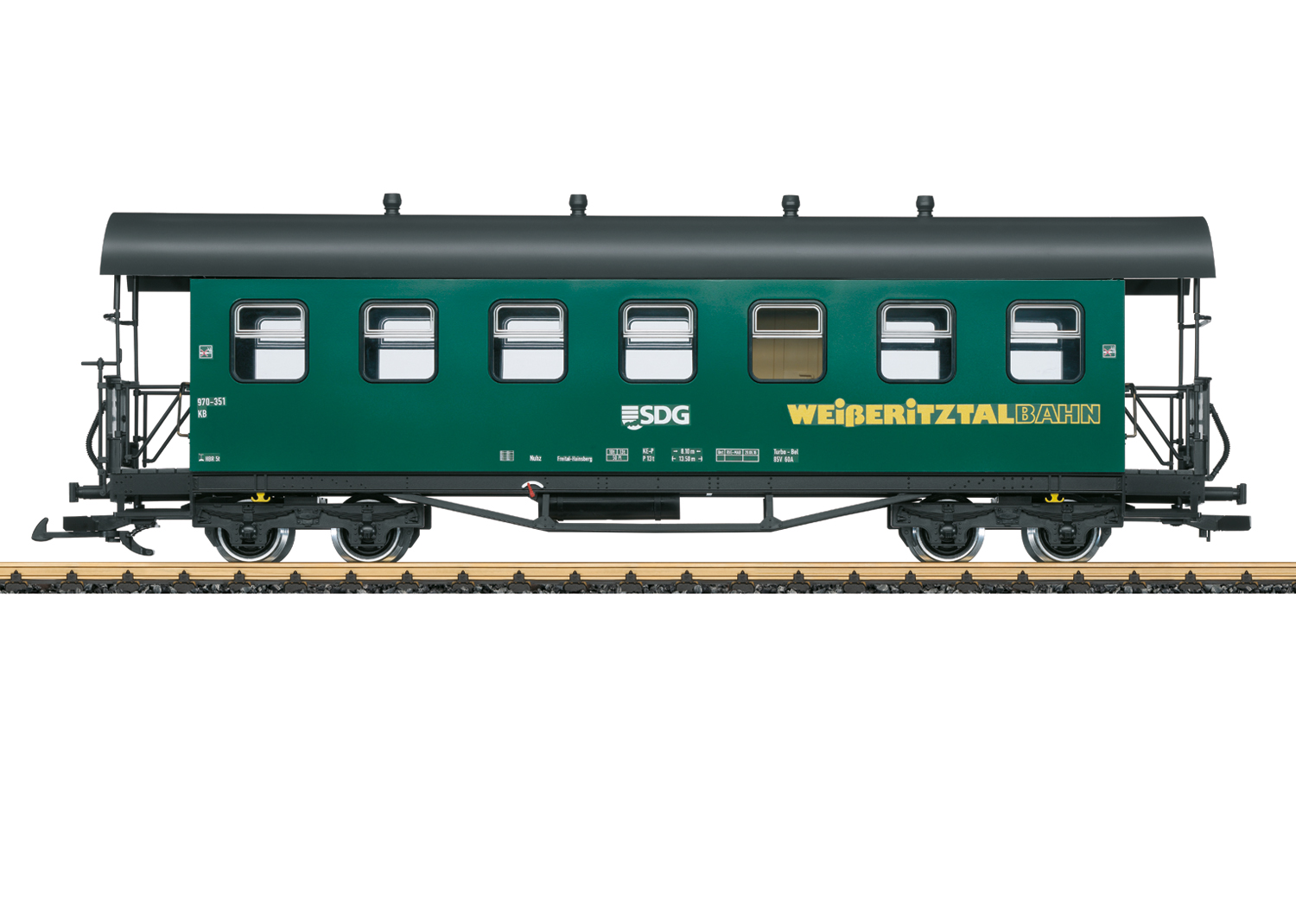 LGB 31391 - Personenw.SDG Weißeritztalb.