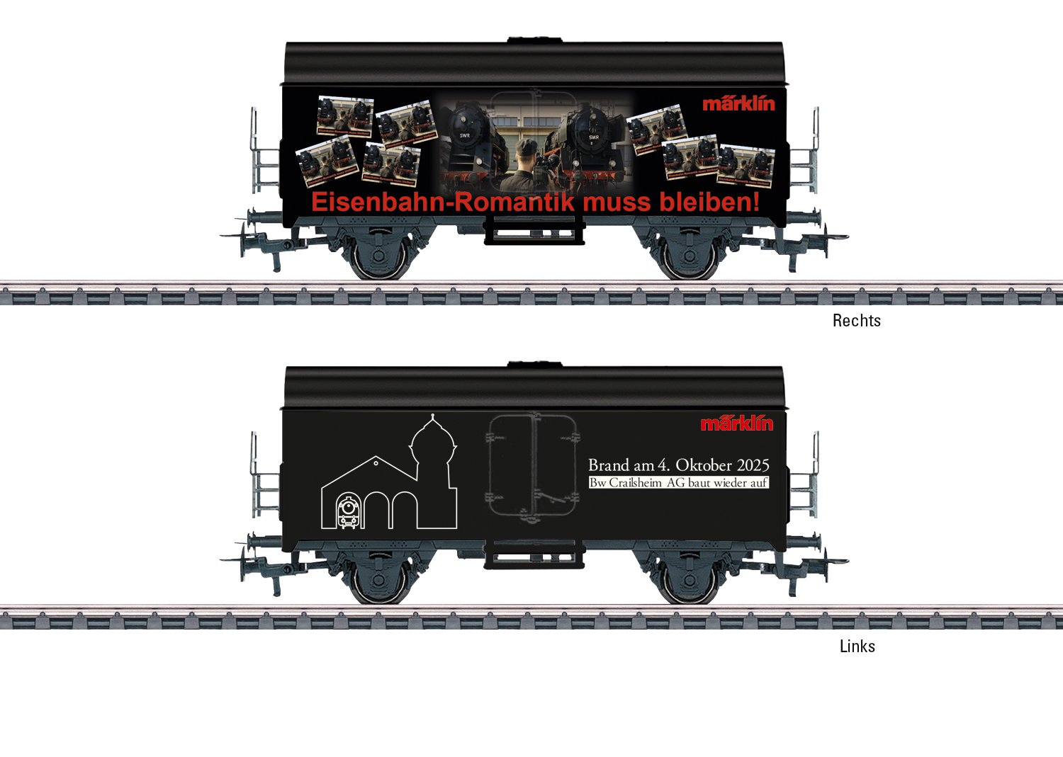 Märklin 44294 - Kühlwagen Eisenbahn Romantik