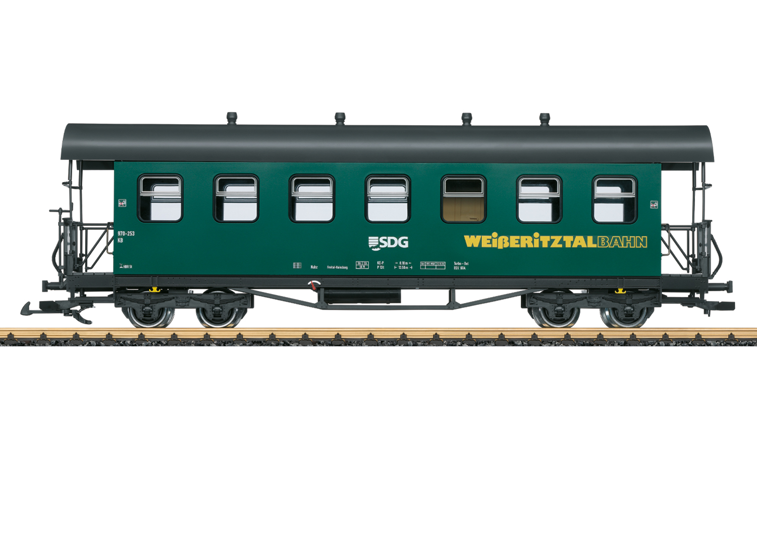 LGB 31390 - Personenw.SDG Weißeritztalb.