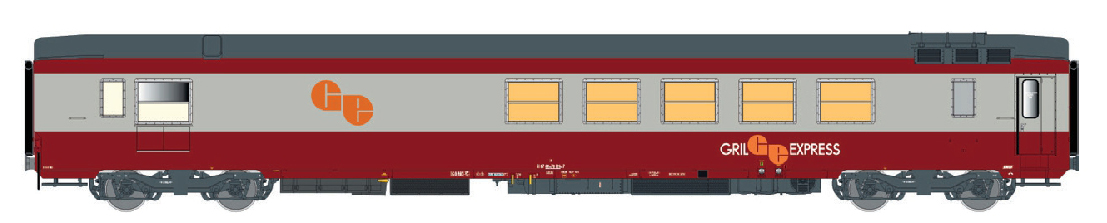 LS Models LS40110 - Speisewagen Gril Express GE SN