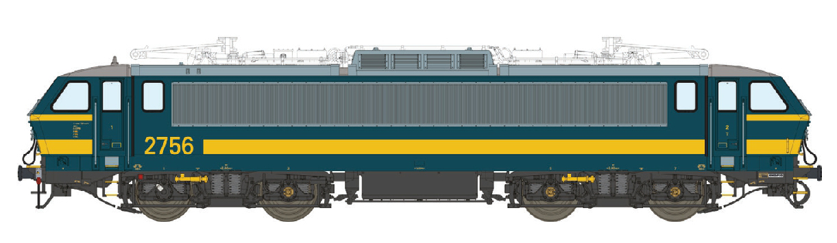 LS Models LS12066DCS - E-Lok HLE 27 SNCB, Ep.VI, S