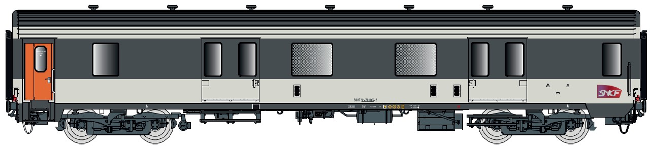 LS Models LS31234 - Packwagen MC76 Dd2 SNCF, Ep.VI