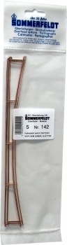 Sommerfeldt 142 - H0 Fahrdraht verkupfert 0,7 x 21