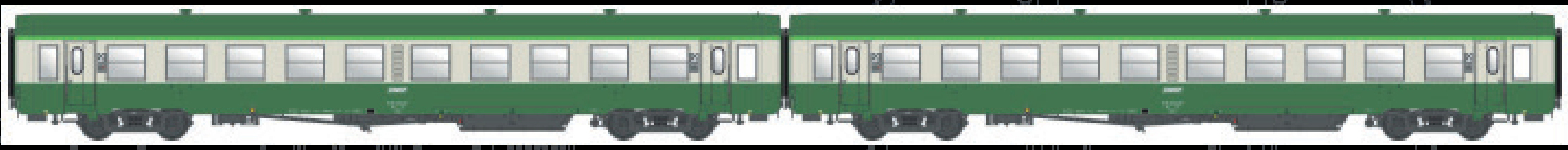 Models World MW40035 - 2er Set Personenwagen USI B