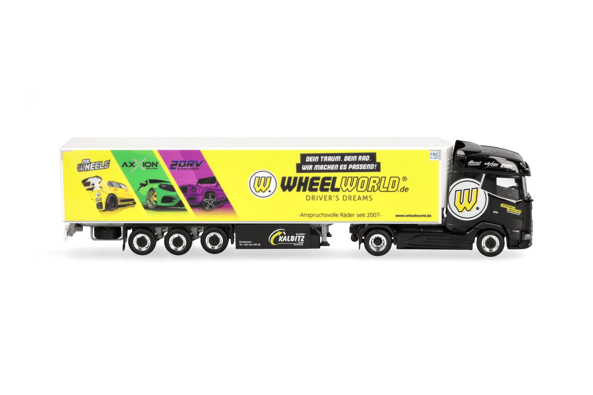 herpa 961547 - DAF XG KüKo-SZ_Kalbitz_AXXION