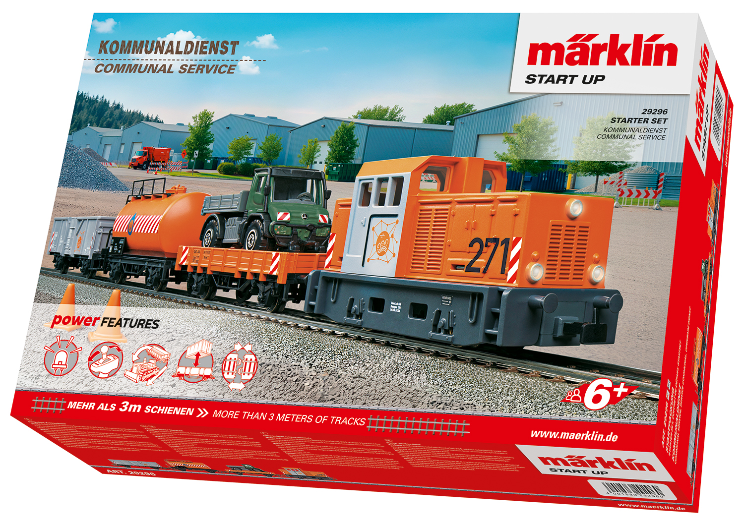 Märklin 29296 - Startpackung Kommunaldienst
