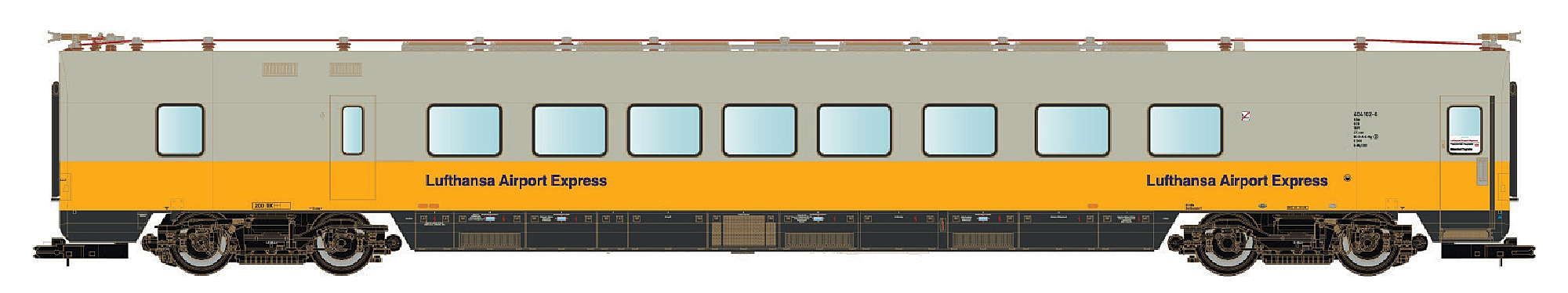 LS Models LS16007 - Speisewagen für ET 403 DB/LH,