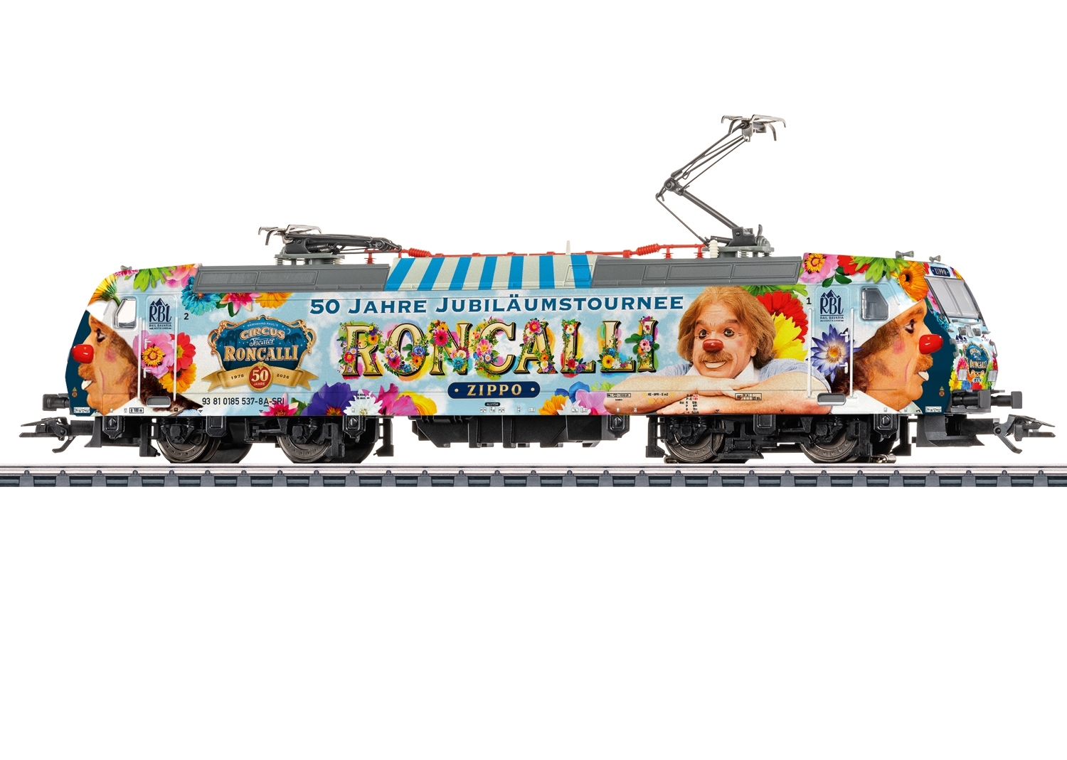 Märklin 36659 - E-Lok BR 185.1 Roncalli