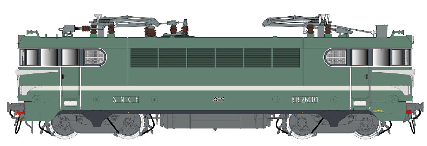 LS Models LS10230 - E-Lok BB 26001 SNCF, Ep.IIId