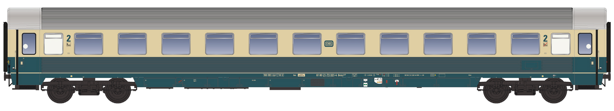 L.S. Models LS46013-2DC - LHB Personenwagen Bvmz 2