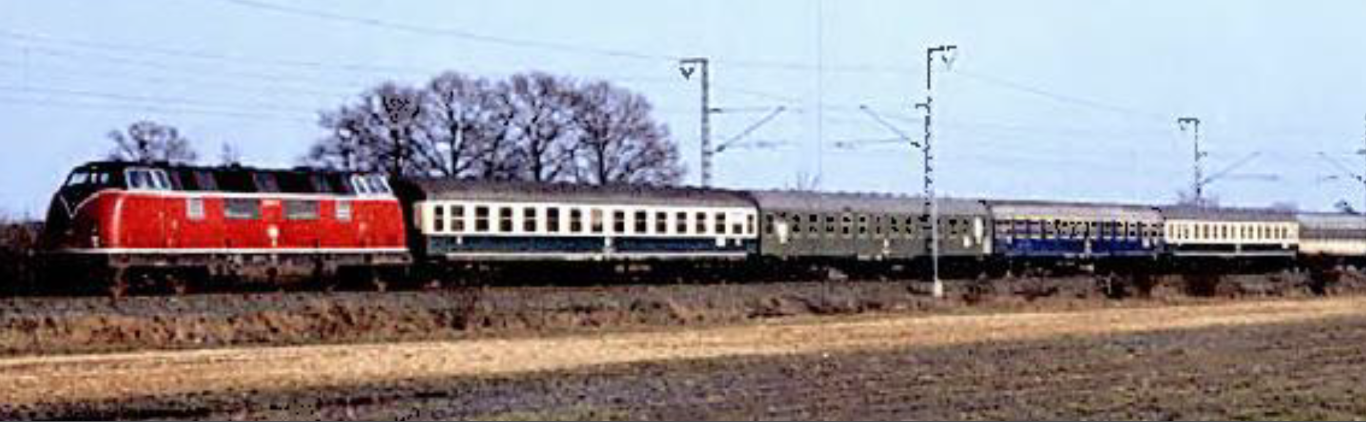 Hobbytrain H43048 - 5er Set Personenwagen DB, Ep.I