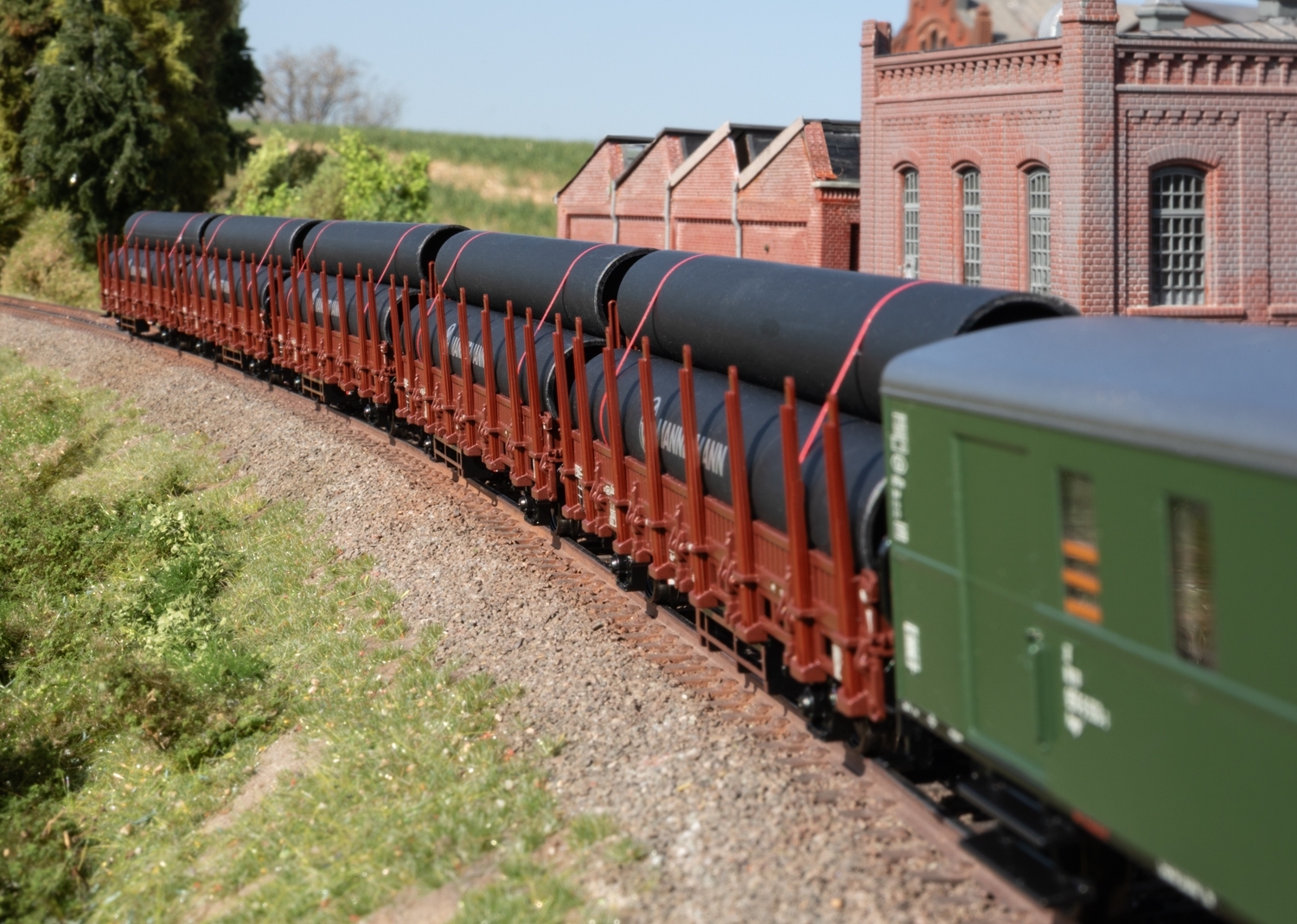 Märklin 46563 - Rungenwagen-Set 1 DB