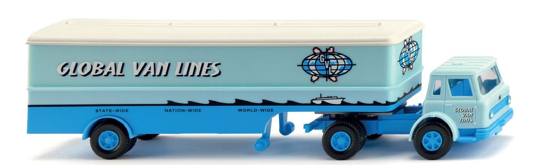 Wiking 051330 - Koffersattelzug