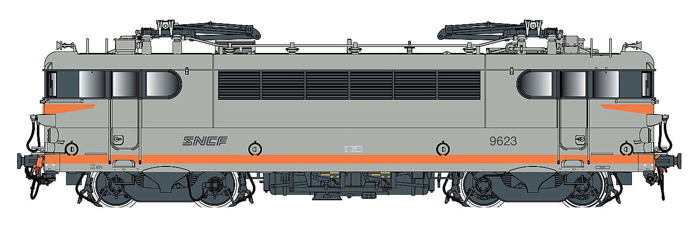 LS Models LS10720 - E-Lok Serie BB 9623 SNCF, Ep.V