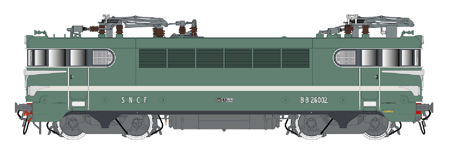 LS Models LS10231 - E-Lok BB 26002 SNCF, Ep.IIId