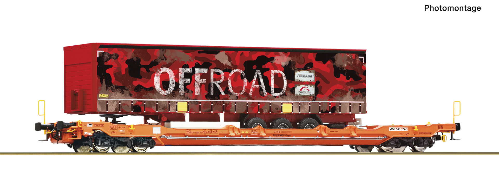 Roco 6600179 - Taschenwg. T5 Wascosa + TX Logistik