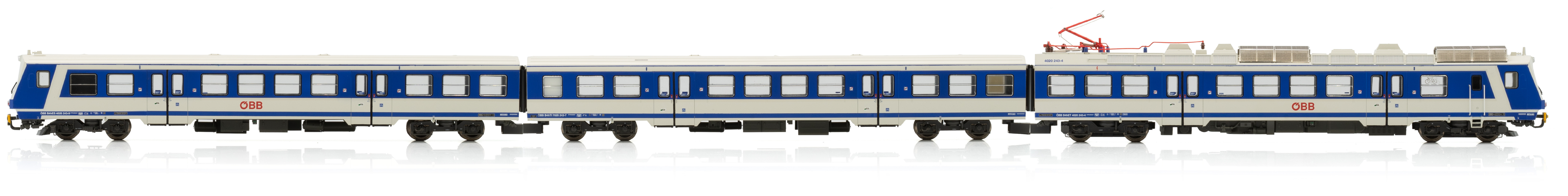 Jägerndorfer JC40992 - Triebzug Rh 4020, 3-tlg. ÖB
