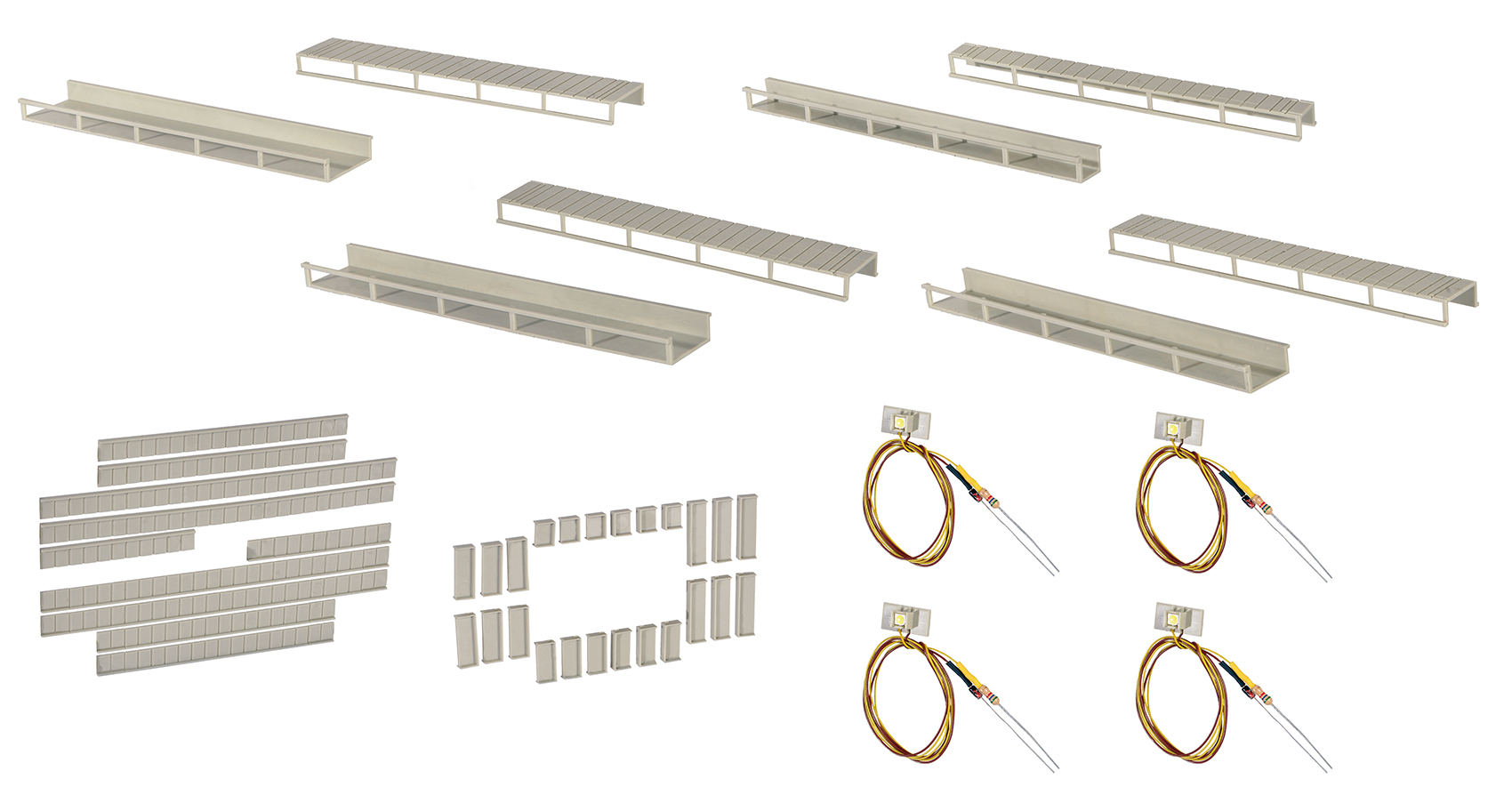 Viessmann 6045 - Startset Etageninnenbeleuchtu