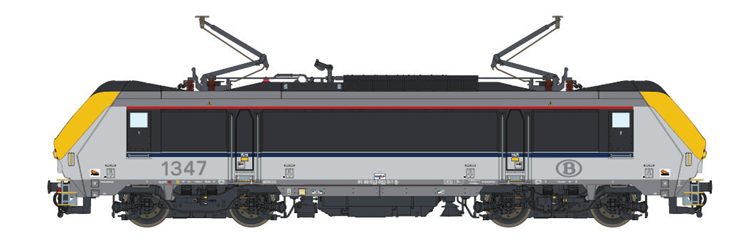 LS Models LS13003 - E-Lok HLE 13 (1347) SNCB, Ep.V