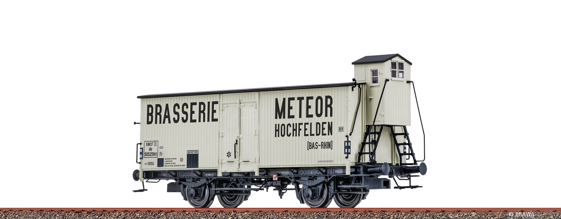 Brawa 51258 - H0 GÜW [P] SNCF III, Meteor