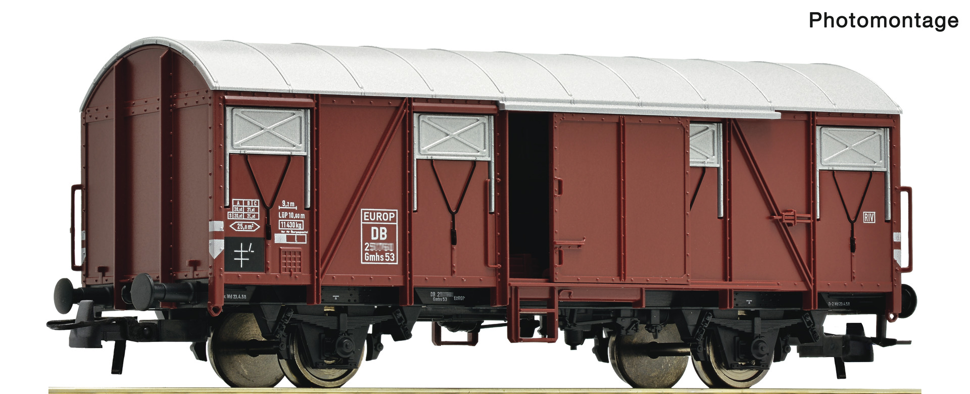 Roco 6600274 - Gedeckter Güterwagen DB
