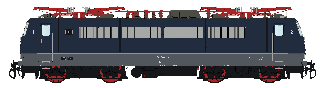 LS Models LS16524ACS - E-Lok BR 184 002 DB, Ep.IVa