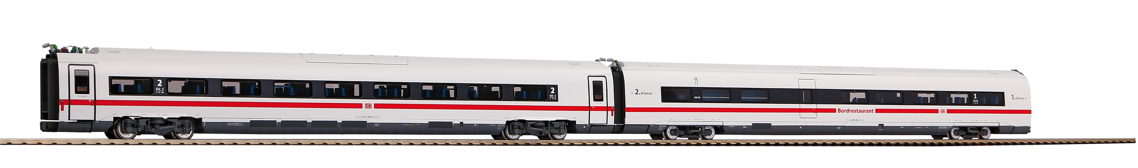 Piko 58581 - ~2er Set Ergänzungswagen ICE 4 Klimas