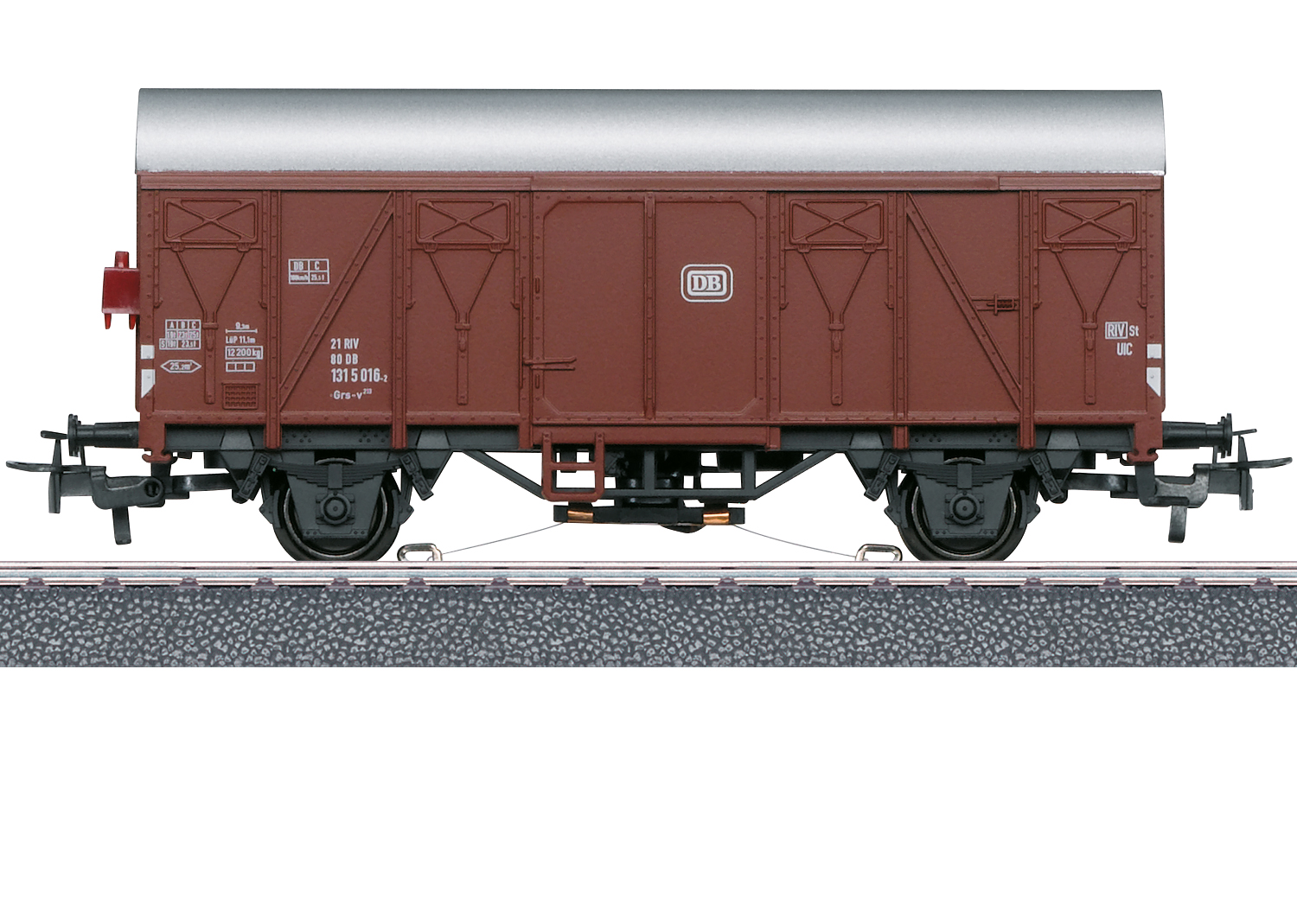 Märklin 4411 - Ged. Güterwagen DB