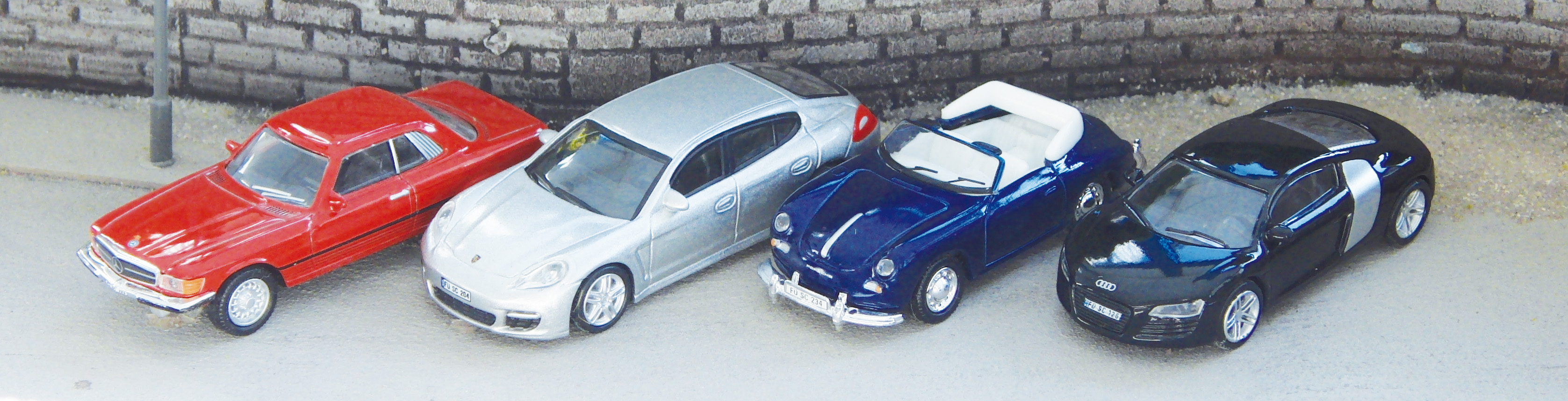 Piko 55737 - Automodelle Metal 4 Stk.