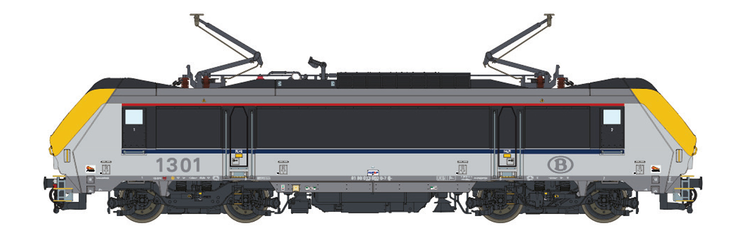 LS Models LS12000 - E-Lok HLE 13 (1301) SNCB, Ep.V