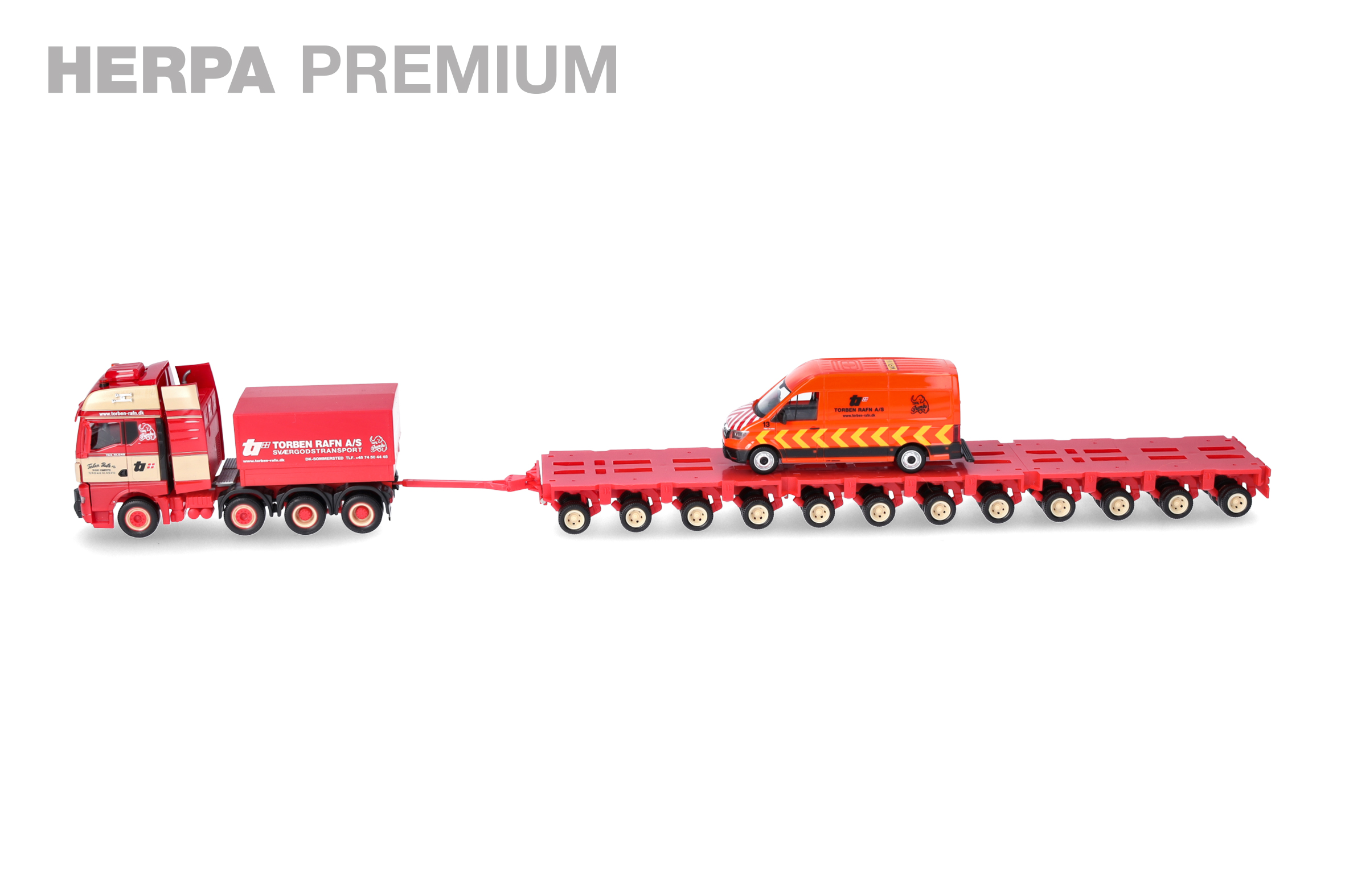 herpa 960991 - MAN TGX GX SchwerlZH Set Rafn