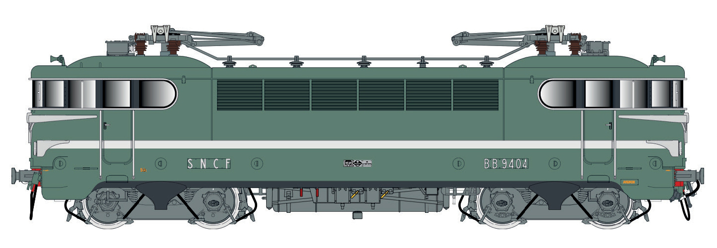 LS Models LS10710 - E-Lok BB 9404 SNCF, Ep.IIIc, A