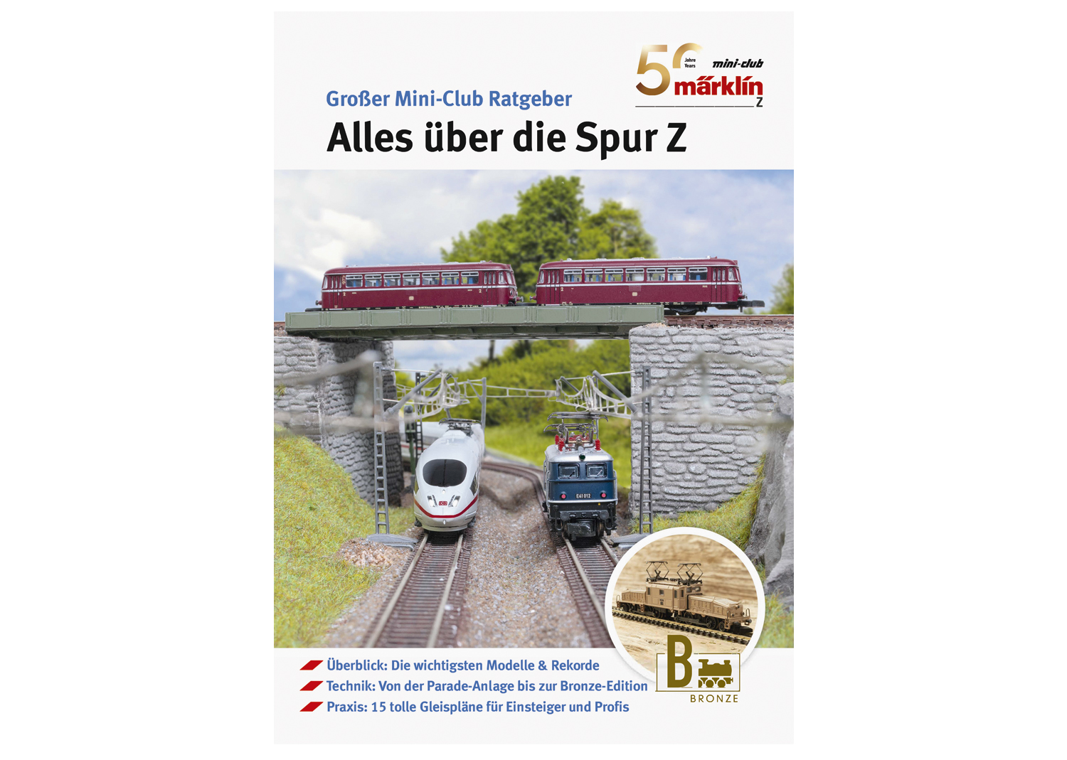 Märklin 07771 - Buch 50 Jhr.Mini-Club/Spur Z