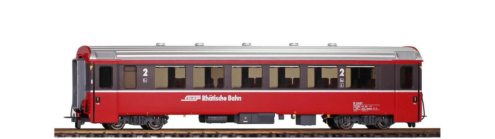 Bemo 3544102 - RhB B 2492 Einheitswagen IV "Bernin